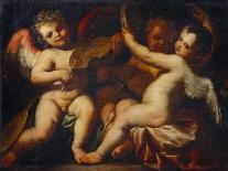 Putti Musicmaking-Domenico Piola, the Elder (Circle of)-Premier Image Canvas