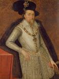 James I of England, and Vi of Scotland-John de, the Elder Critz-Giclee Print