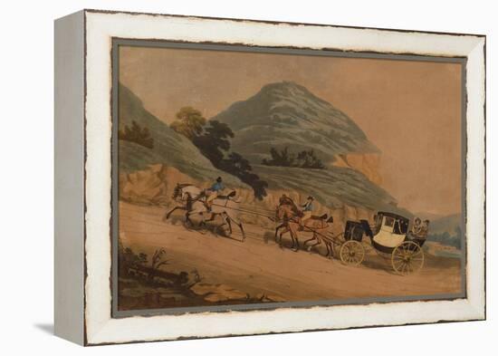 The Elected M.P. on His Way to the House of Commons (Coloured Engraving)-James Pollard-Framed Premier Image Canvas