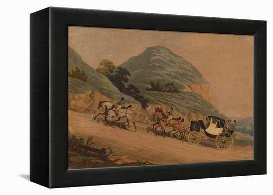 The Elected M.P. on His Way to the House of Commons (Coloured Engraving)-James Pollard-Framed Premier Image Canvas