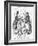 The Election Budget, 1865-John Tenniel-Framed Giclee Print