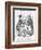 The Election Budget, 1865-John Tenniel-Framed Giclee Print