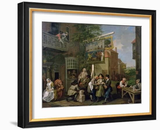 The Election II: Canvassing for Votes, 1754-55-William Hogarth-Framed Giclee Print