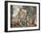 The Election II: Canvassing for Votes from 'Hogarth Restored-William Hogarth-Framed Giclee Print