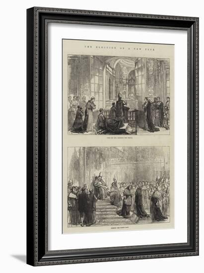 The Election of a New Pope-Charles Robinson-Framed Giclee Print