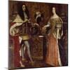 The Elector Ferdinand Maria and His Wife Henriette Adelaide. Mid-17th Century-Sebastiano Bombelli-Mounted Giclee Print