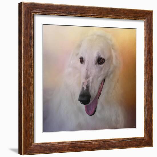 The Elegant Borzoi-Jai Johnson-Framed Giclee Print