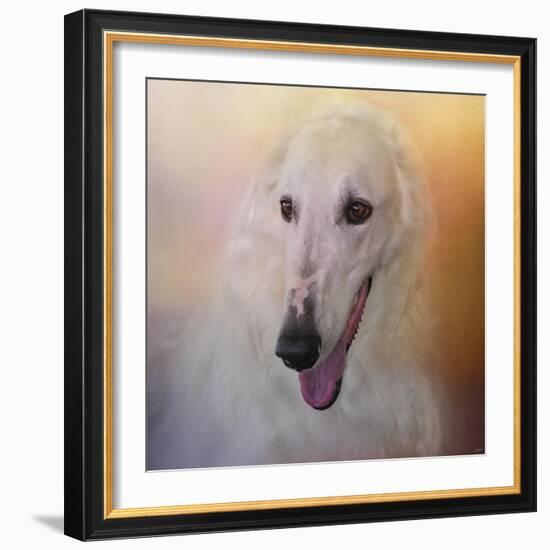 The Elegant Borzoi-Jai Johnson-Framed Giclee Print