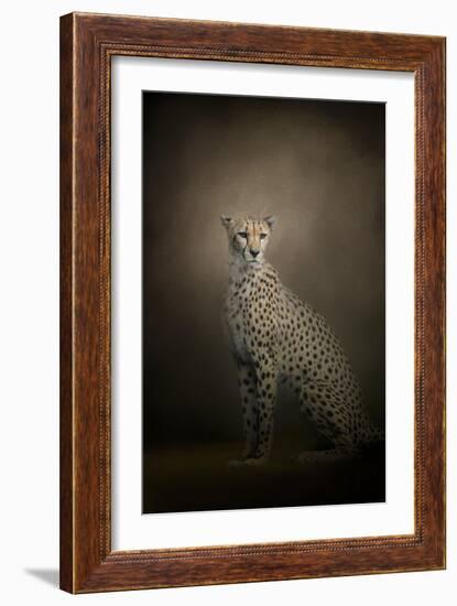 The Elegant Cheetah-Jai Johnson-Framed Giclee Print