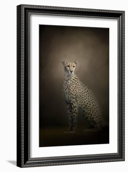 The Elegant Cheetah-Jai Johnson-Framed Giclee Print