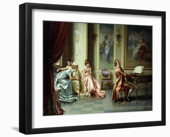 The Elegant Connoisseur-Joseph Frederic Soulacroix-Framed Giclee Print