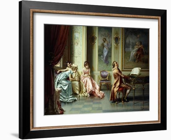 The Elegant Connoisseur-Joseph Frederic Soulacroix-Framed Giclee Print