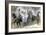 The Elegant Horse and Riders, C1822-1892-Constantin Guys-Framed Giclee Print