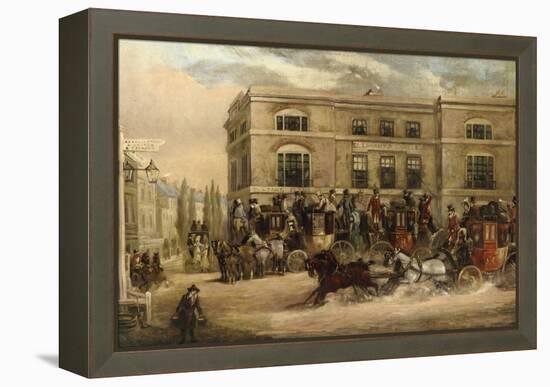 The Elephant and Castle, Brighton Road, London-J.C. Maggs-Framed Premier Image Canvas