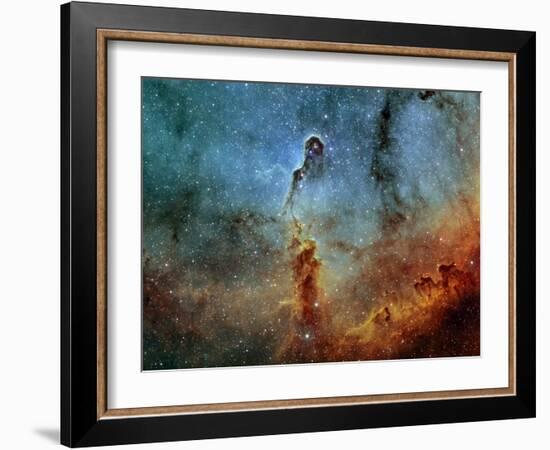 The Elephant Trunk Nebula-Stocktrek Images-Framed Photographic Print