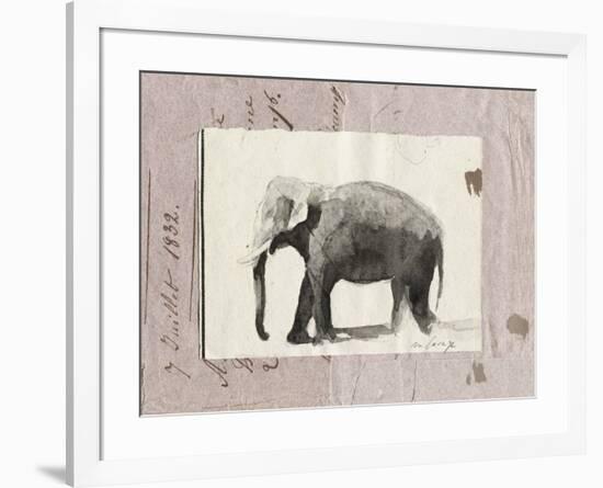 The Elephant-Marc Lacaze-Framed Art Print