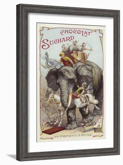 The Elephants of Hannibal-null-Framed Giclee Print