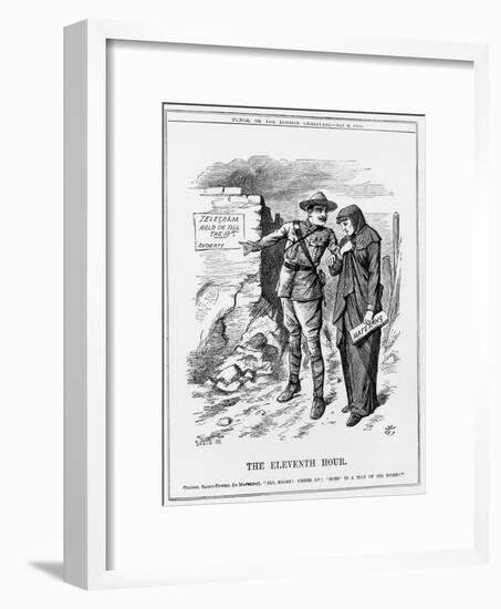 The Eleventh Hour, Siege of Mafeking, South Africa, Boer War, 1900-John Tenniel-Framed Giclee Print