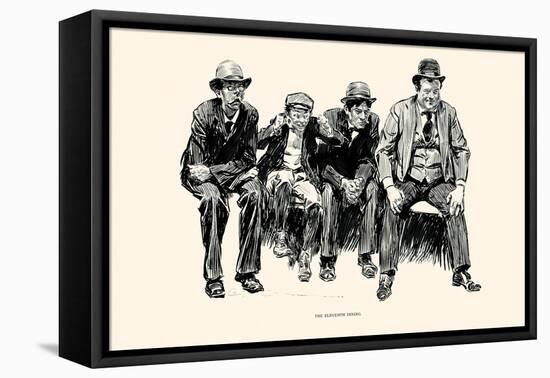 The Eleventh Inning-Charles Dana Gibson-Framed Stretched Canvas