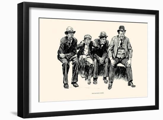 The Eleventh Inning-Charles Dana Gibson-Framed Art Print