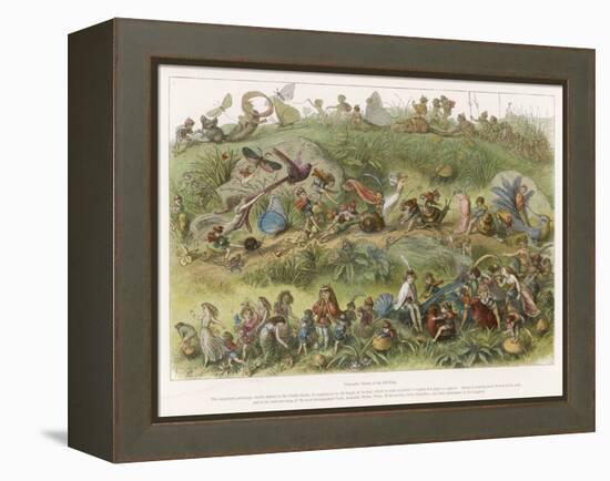 The Elf King's March of Triumph-Richard Doyle-Framed Stretched Canvas