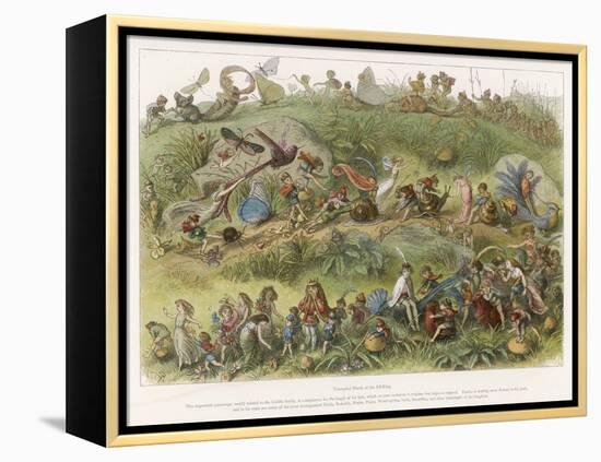 The Elf King's March of Triumph-Richard Doyle-Framed Stretched Canvas