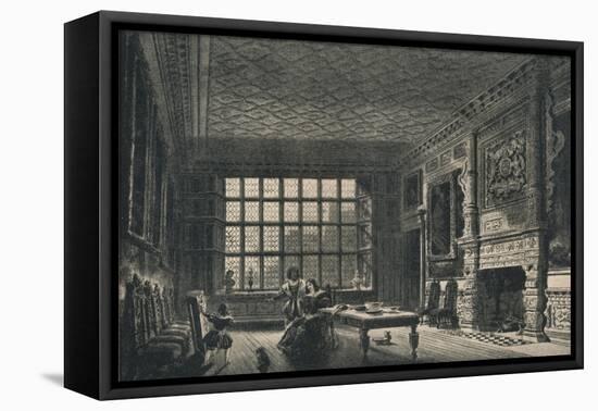 The Elizabethan Room, Coombe Abbey, Warwickshire, 1915-JG Jackson-Framed Premier Image Canvas