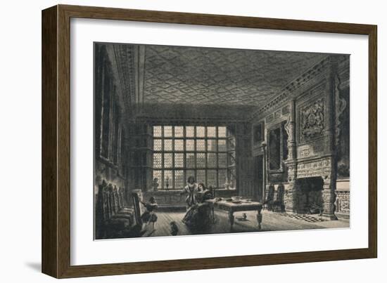 The Elizabethan Room, Coombe Abbey, Warwickshire, 1915-JG Jackson-Framed Giclee Print