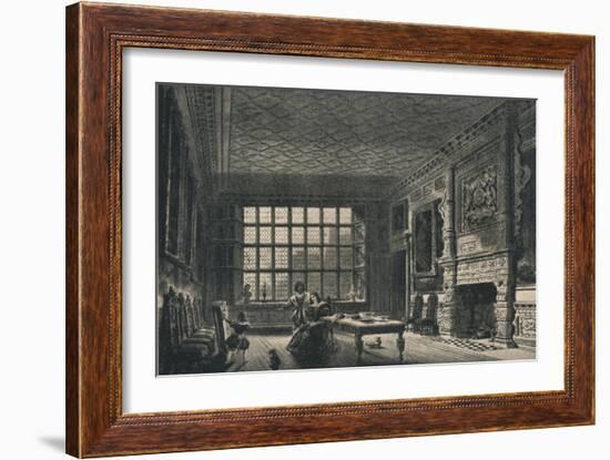 The Elizabethan Room, Coombe Abbey, Warwickshire, 1915-JG Jackson-Framed Giclee Print