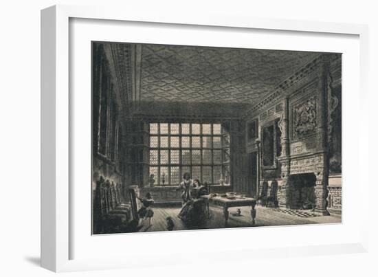 The Elizabethan Room, Coombe Abbey, Warwickshire, 1915-JG Jackson-Framed Giclee Print