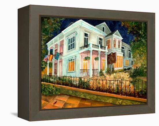 The Elms Mansion in New Orleans-Diane Millsap-Framed Stretched Canvas