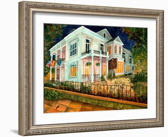 The Elms Mansion in New Orleans-Diane Millsap-Framed Art Print