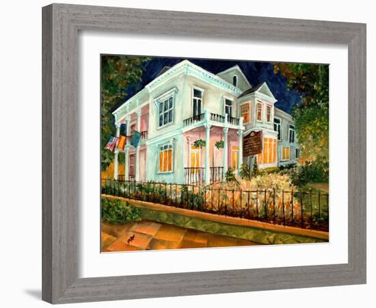 The Elms Mansion in New Orleans-Diane Millsap-Framed Art Print