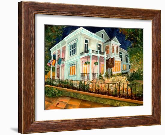 The Elms Mansion in New Orleans-Diane Millsap-Framed Art Print