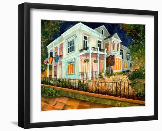 The Elms Mansion in New Orleans-Diane Millsap-Framed Art Print