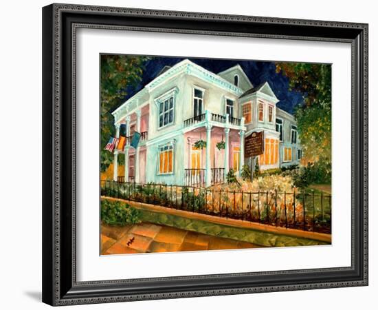 The Elms Mansion in New Orleans-Diane Millsap-Framed Art Print