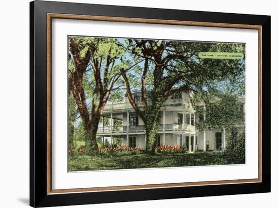 The Elms Mansion, Natchez, Mississippi-null-Framed Art Print