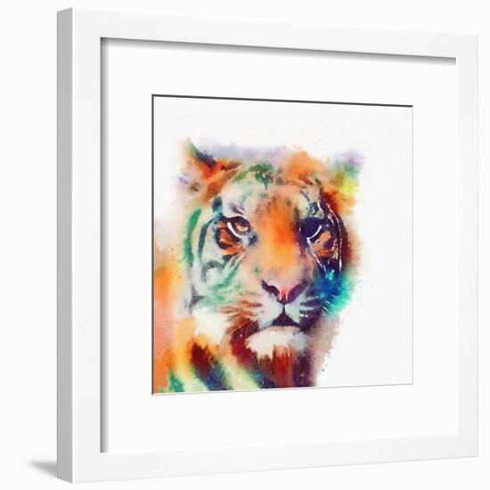 The Elusive II-Jacqueline Maldonado-Framed Art Print