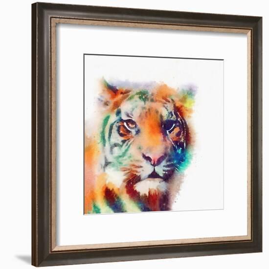 The Elusive II-Jacqueline Maldonado-Framed Art Print