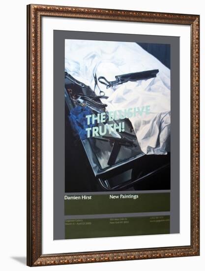 The Elusive Truth-Dissection Table with Tools-Damien Hirst-Framed Collectable Print