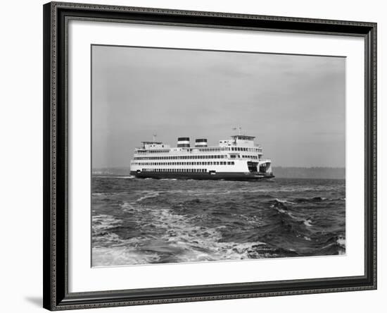 The Elwha on Puget Sound-Ray Krantz-Framed Photographic Print