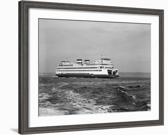 The Elwha on Puget Sound-Ray Krantz-Framed Photographic Print