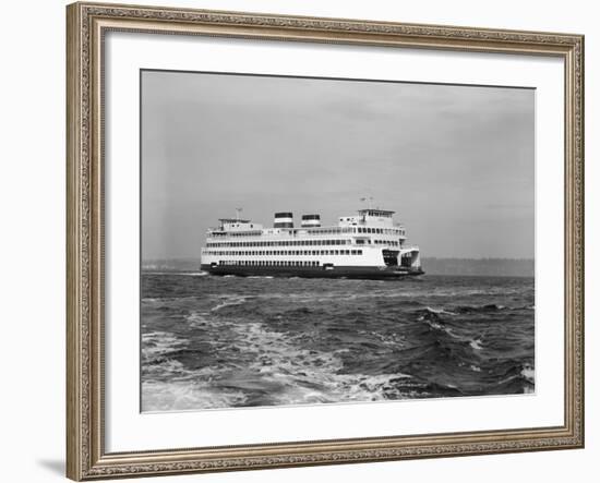 The Elwha on Puget Sound-Ray Krantz-Framed Photographic Print