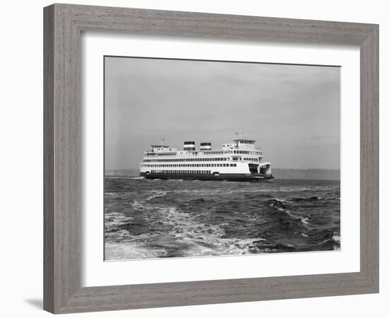 The Elwha on Puget Sound-Ray Krantz-Framed Photographic Print