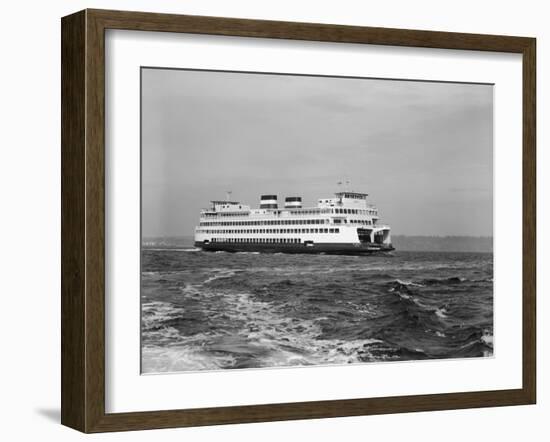 The Elwha on Puget Sound-Ray Krantz-Framed Photographic Print