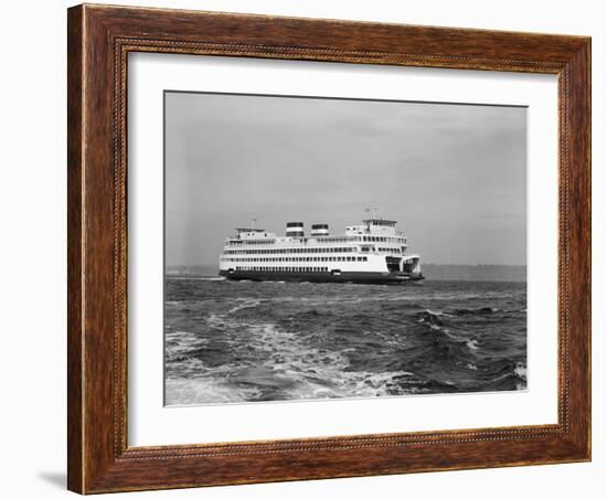 The Elwha on Puget Sound-Ray Krantz-Framed Photographic Print