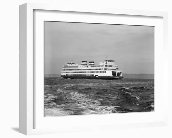 The Elwha on Puget Sound-Ray Krantz-Framed Photographic Print