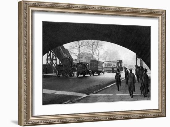 The Embankment, London, 1926-1927-null-Framed Giclee Print