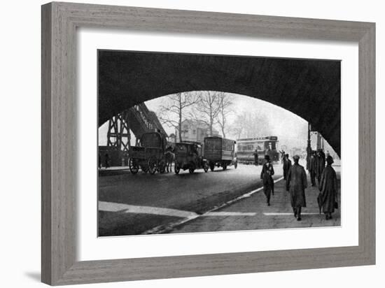 The Embankment, London, 1926-1927-null-Framed Giclee Print