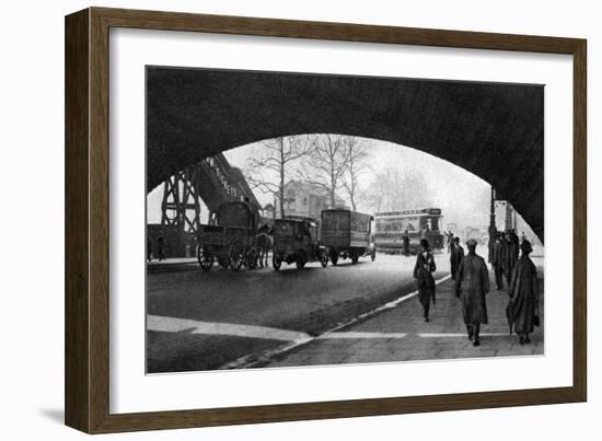 The Embankment, London, 1926-1927-null-Framed Giclee Print